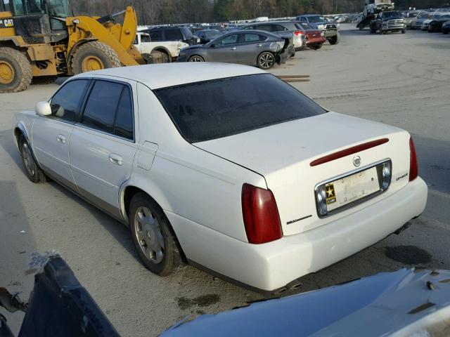 1G6KD54Y7YU187870 - 2000 CADILLAC DEVILLE WHITE photo 3