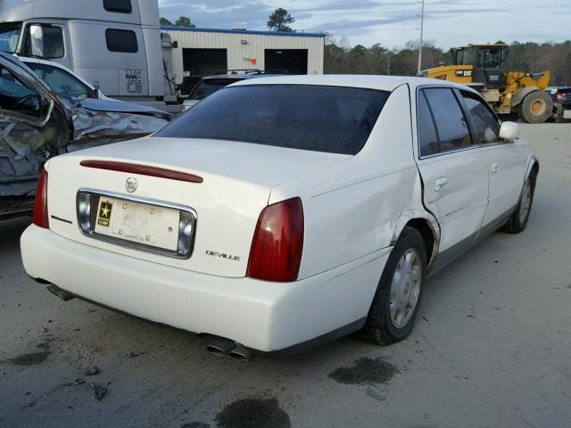 1G6KD54Y7YU187870 - 2000 CADILLAC DEVILLE WHITE photo 4