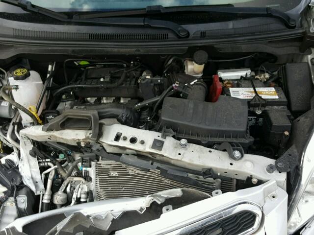 KL8CD6S92EC534003 - 2014 CHEVROLET SPARK 1LT Серебристый фото 7