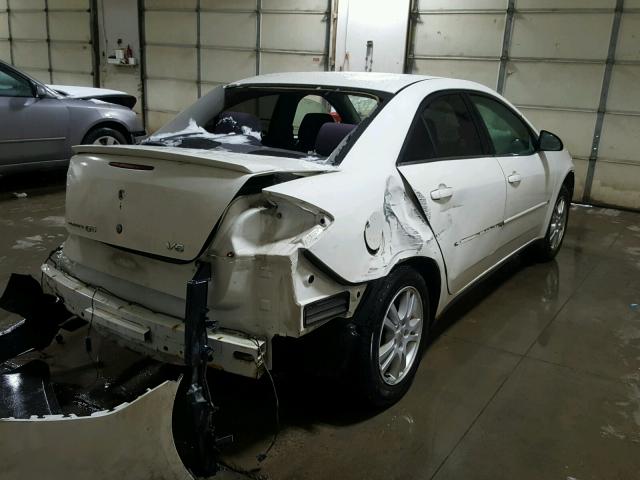 1G2ZG558264206022 - 2006 PONTIAC G6 SE1 WHITE photo 4