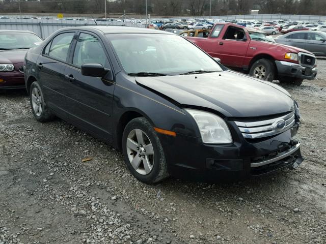 3FAHP07Z67R244612 - 2007 FORD FUSION SE BLACK photo 1