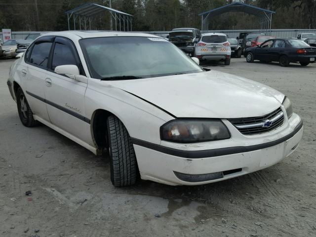 2G1WH55K519245077 - 2001 CHEVROLET IMPALA LS WHITE photo 1