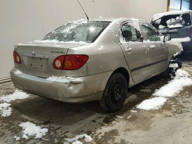 2T1BR32E04C263867 - 2004 TOYOTA COROLLA CE SILVER photo 4