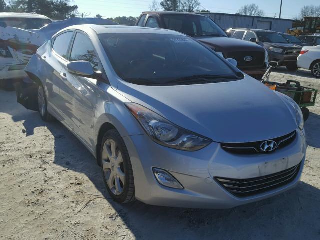 5NPDH4AE2DH159509 - 2013 HYUNDAI ELANTRA GL SILVER photo 1