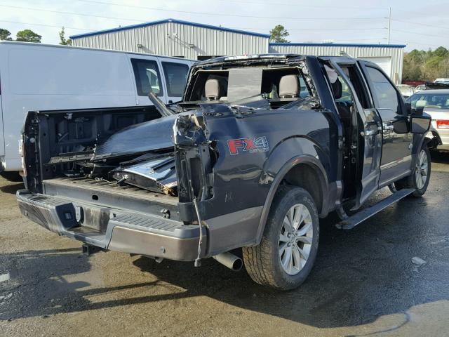 1FTEW1EG7GFA42799 - 2016 FORD F150 SUPER BLACK photo 4