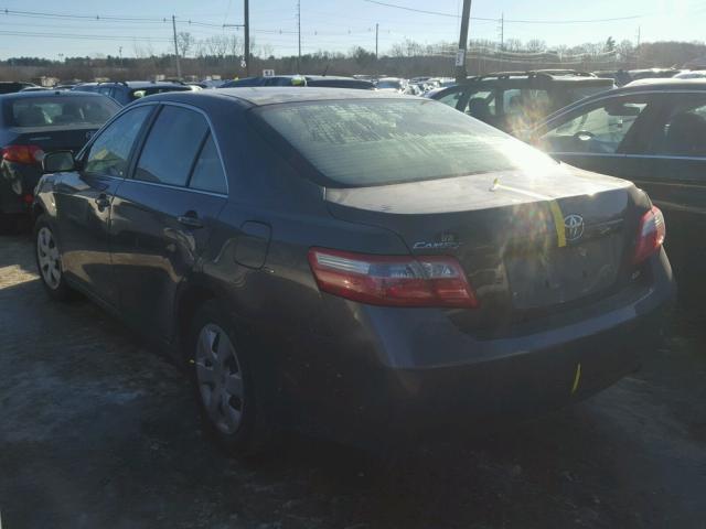 4T4BE46K89R115706 - 2009 TOYOTA CAMRY BASE BLACK photo 3