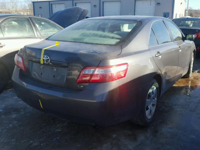 4T4BE46K89R115706 - 2009 TOYOTA CAMRY BASE BLACK photo 4