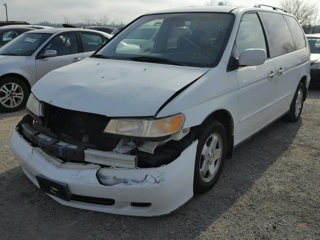 2HKRL1875YH560309 - 2000 HONDA ODYSSEY EX WHITE photo 2