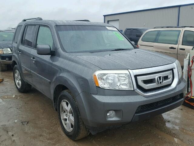 5FNYF48409B000868 - 2009 HONDA PILOT EX GRAY photo 1