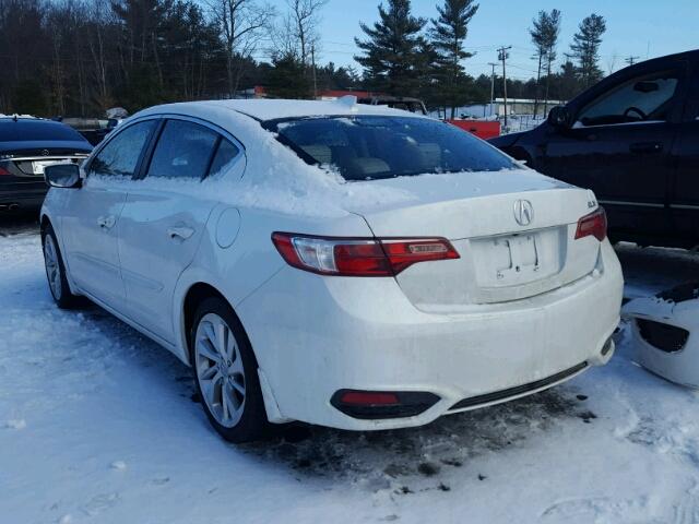 19UDE2F72GA005418 - 2016 ACURA ILX PREMIU WHITE photo 3