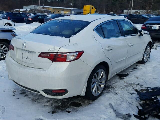 19UDE2F72GA005418 - 2016 ACURA ILX PREMIU WHITE photo 4