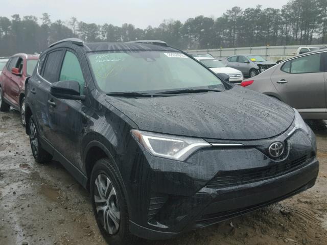 2T3ZFREV1HW396641 - 2017 TOYOTA RAV4 LE BLACK photo 1