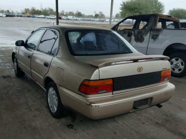 JT2AE04B8R0082146 - 1994 TOYOTA COROLLA GOLD photo 3