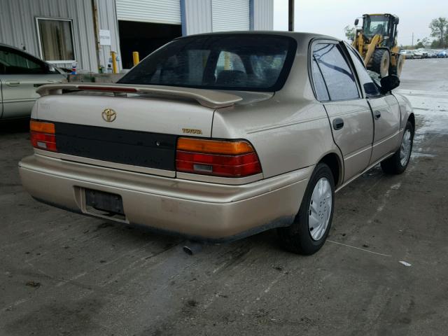 JT2AE04B8R0082146 - 1994 TOYOTA COROLLA GOLD photo 4