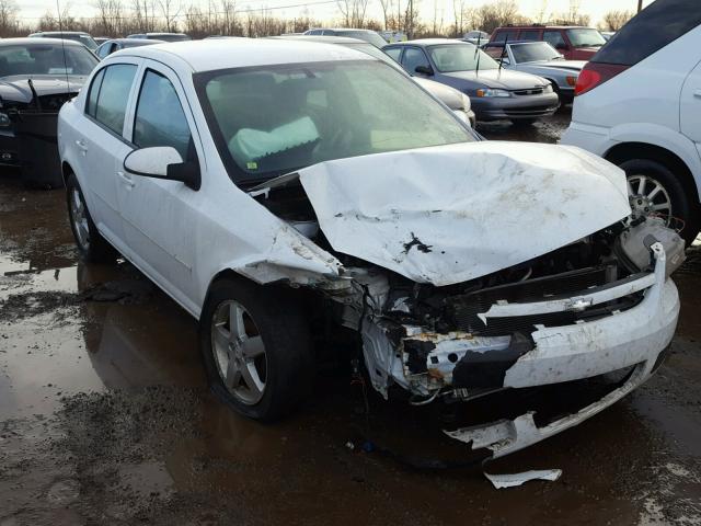 1G1AL52F557553843 - 2005 CHEVROLET COBALT LS WHITE photo 1