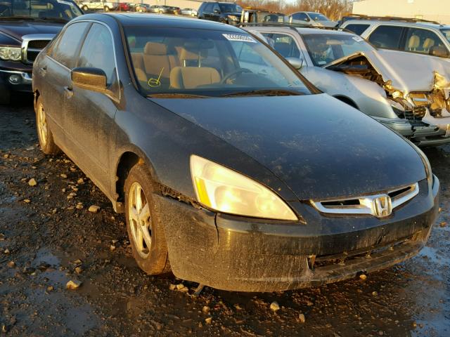 1HGCM56663A137468 - 2003 HONDA ACCORD EX BLACK photo 1