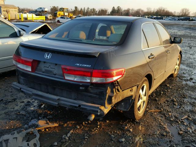 1HGCM56663A137468 - 2003 HONDA ACCORD EX BLACK photo 4