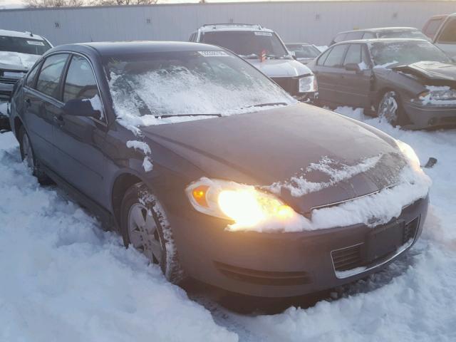 2G1WF5EK1B1154748 - 2011 CHEVROLET IMPALA LS GRAY photo 1