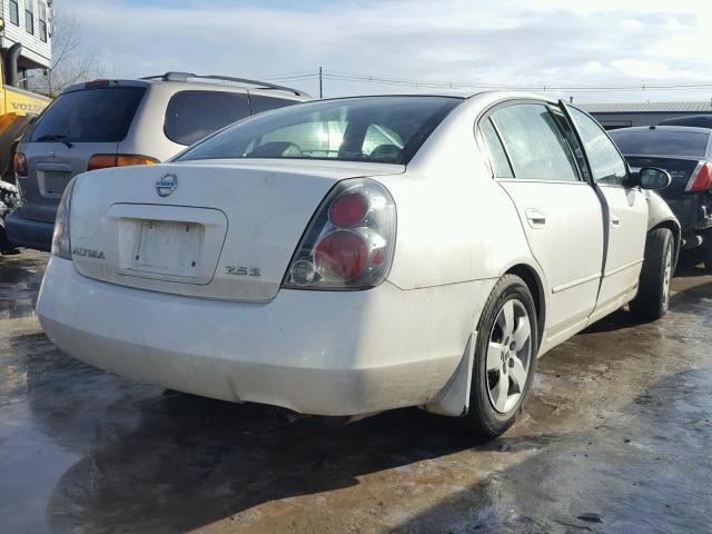 1N4AL11D26C113738 - 2006 NISSAN ALTIMA S WHITE photo 4