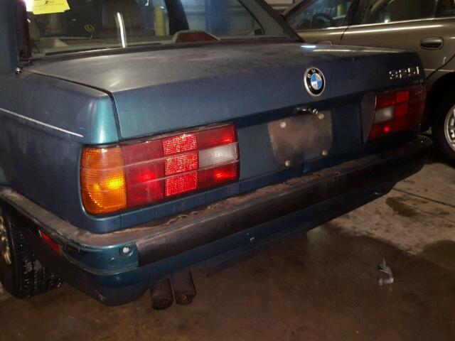 WBAAA2311MEC53550 - 1991 BMW 325 I AUTO GREEN photo 9