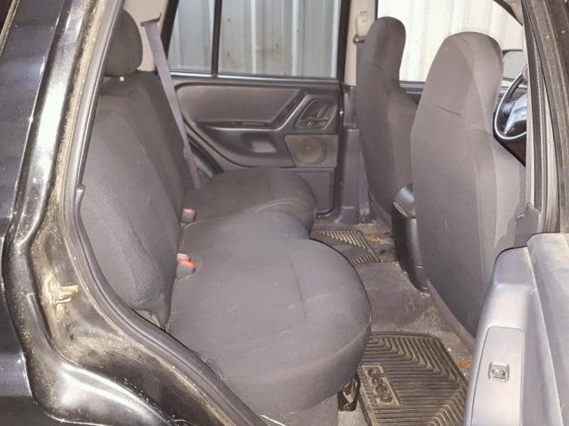 1J4GX48S74C222041 - 2004 JEEP GRAND CHER BLACK photo 6