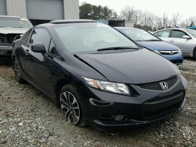 2HGFG3B06DH526706 - 2013 HONDA CIVIC EXL BLACK photo 1