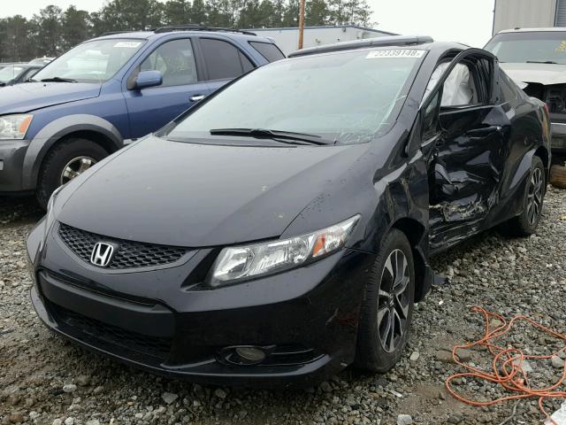 2HGFG3B06DH526706 - 2013 HONDA CIVIC EXL BLACK photo 2