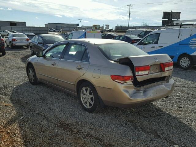 1HGCM66533A006513 - 2003 HONDA ACCORD EX GOLD photo 3