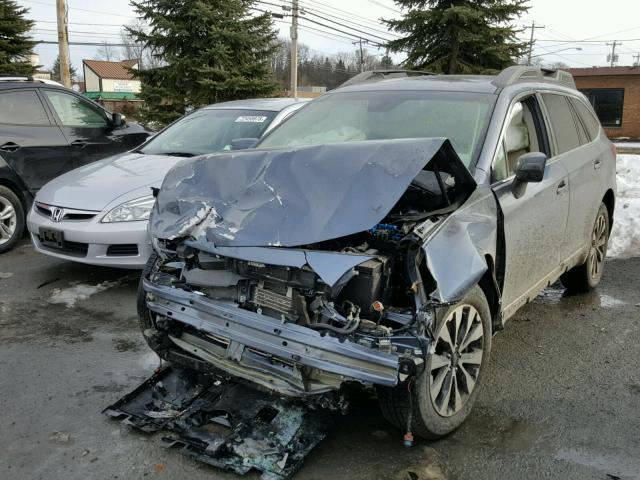 4S4BSANC4H3321234 - 2017 SUBARU OUTBACK 2. BLUE photo 2