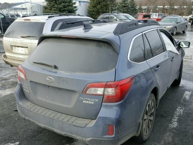 4S4BSANC4H3321234 - 2017 SUBARU OUTBACK 2. BLUE photo 4