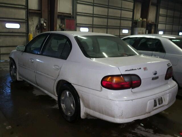1G1NE52J9Y6124019 - 2000 CHEVROLET MALIBU LS 白色 照片 3
