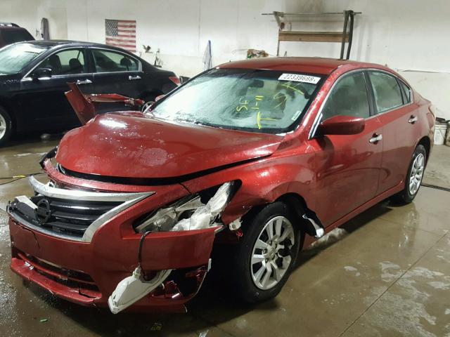 1N4AL3AP9DN438409 - 2013 NISSAN ALTIMA 2.5 RED photo 2