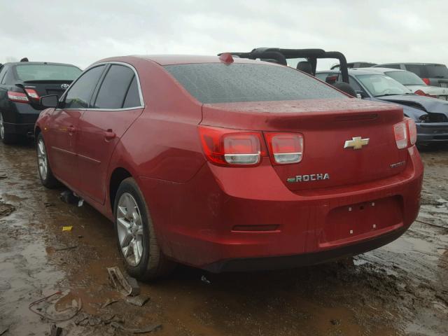 1G11C5SL1EF240252 - 2014 CHEVROLET MALIBU 1LT წითელი ფოტო 3