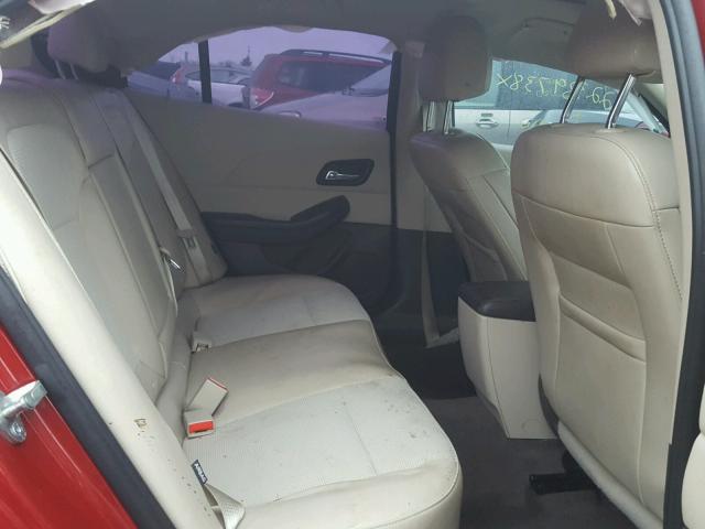 1G11C5SL1EF240252 - 2014 CHEVROLET MALIBU 1LT წითელი ფოტო 6