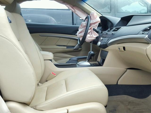 1HGCS22838A005772 - 2008 HONDA ACCORD EXL GRAY photo 5