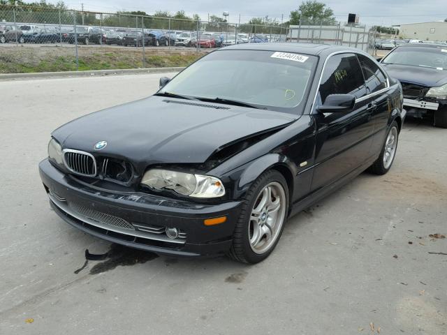 WBABN53413PH04466 - 2003 BMW 330 CI BLACK photo 2