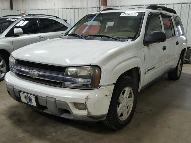 1GNES16S536232889 - 2003 CHEVROLET TRAILBLAZE WHITE photo 2