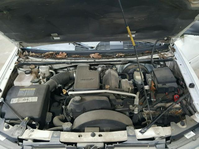 1GNES16S536232889 - 2003 CHEVROLET TRAILBLAZE WHITE photo 7