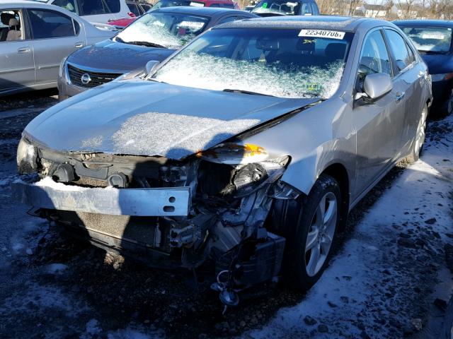 JH4CU26689C005398 - 2009 ACURA TSX GRAY photo 2