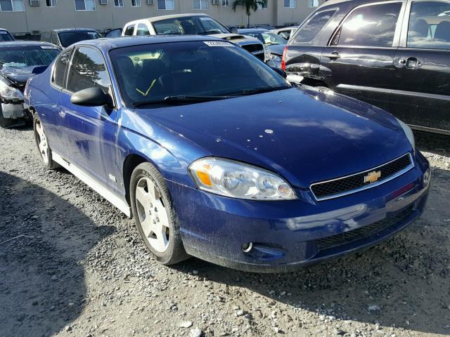 2G1WL15CX69328687 - 2006 CHEVROLET MONTE CARL BLUE photo 1