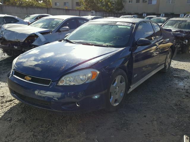 2G1WL15CX69328687 - 2006 CHEVROLET MONTE CARL BLUE photo 2