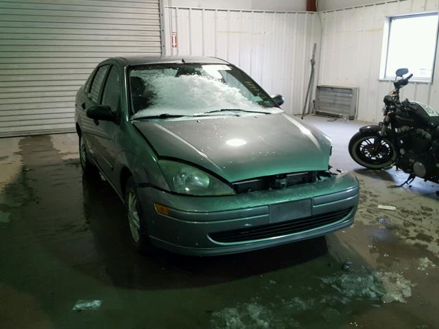 1FAFP38ZX4W182566 - 2004 FORD FOCUS ZTS GREEN photo 1