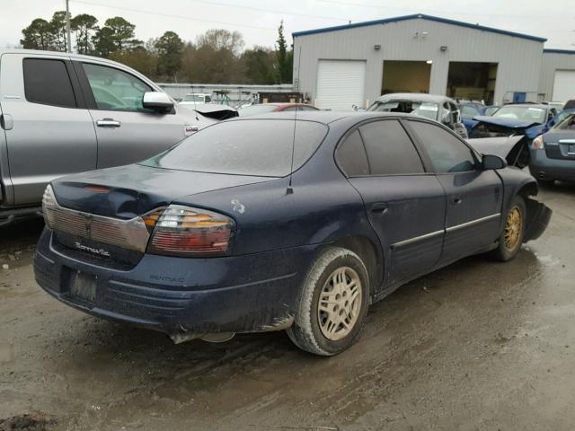 1G2HX54K04U249456 - 2004 PONTIAC BONNEVILLE BLUE photo 4