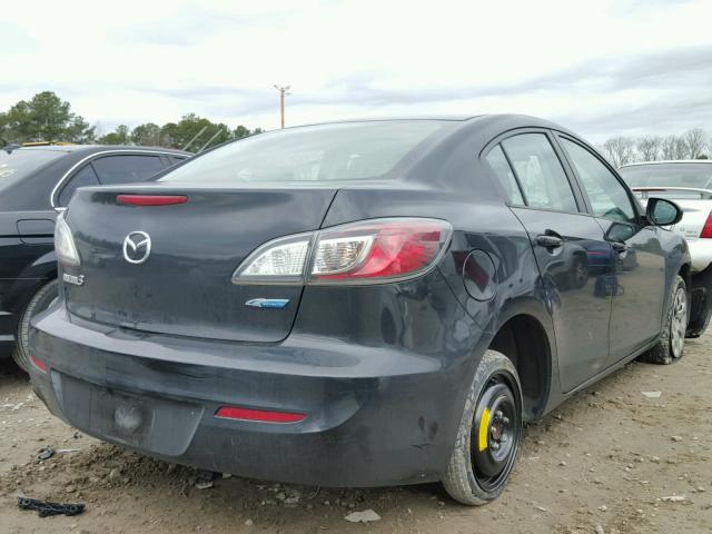 JM1BL1UP9D1775149 - 2013 MAZDA 3 I BLACK photo 4