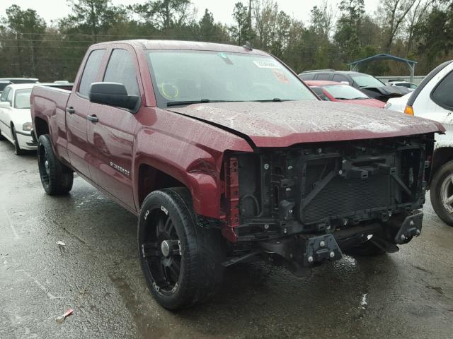 1GCRCREH7EZ268161 - 2014 CHEVROLET SILVERADO MAROON photo 1