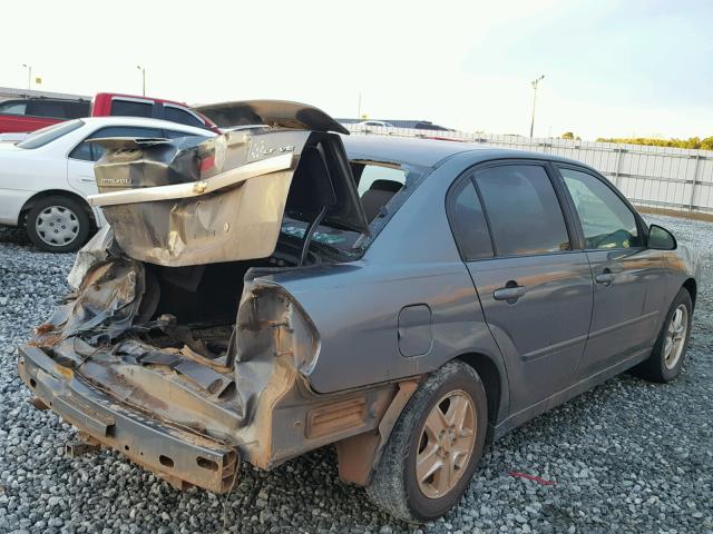 1G1ZT52805F249796 - 2005 CHEVROLET MALIBU LS GRAY photo 4