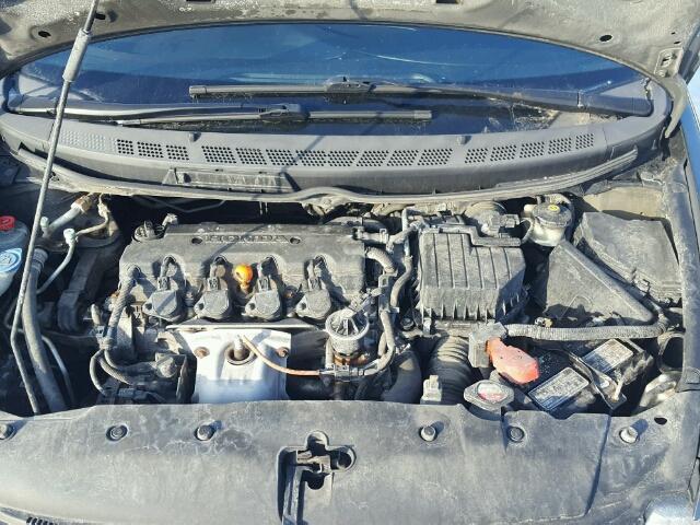 2HGFA16609H101140 - 2009 HONDA CIVIC GRAY photo 7