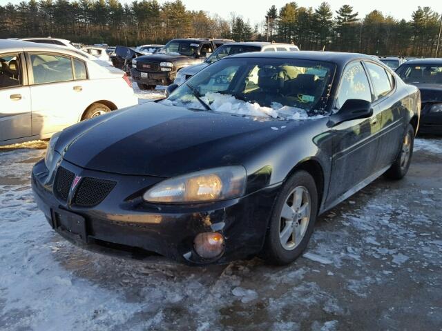 2G2WP582761226806 - 2006 PONTIAC GRAND PRIX BLACK photo 2