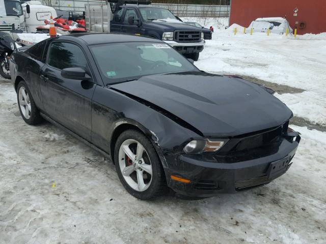 1ZVBP8AM4C5285133 - 2012 FORD MUSTANG BLACK photo 1