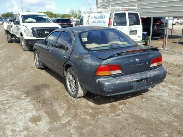 JN1CA21DXVT854297 - 1997 NISSAN MAXIMA GLE GREEN photo 3